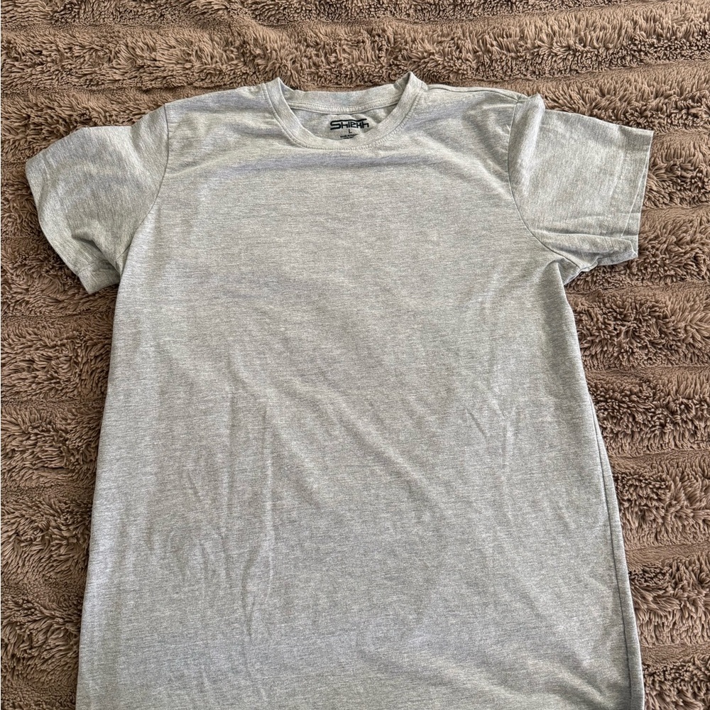 Shiekh Light Gray Men's Short Sleeve Tee